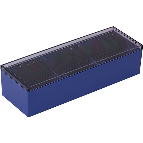 【5個セット】 KING JIM キングジム 名刺整理箱 青 KJ-75-BLX5 | 名刺 関連単語 名刺入れ レディース メンズ ホルダー 革 お洒落 用紙...