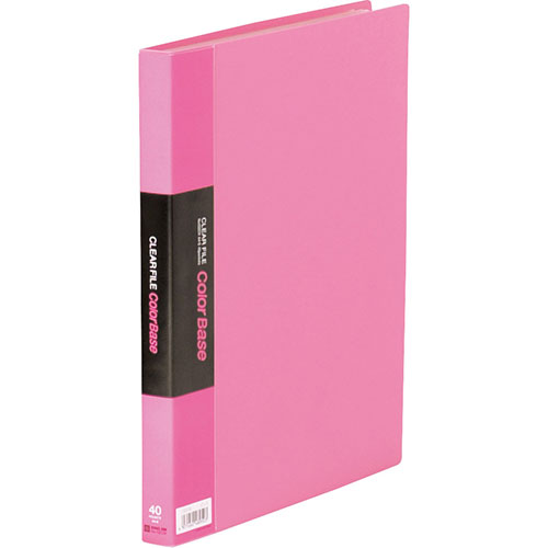 【5個セット】 KING JIM キングジム クリアーファイルカラーベースW ピンク KJ-132CW-PKX5 関連:(アイディア 時短 グッズ 商品 生活 ...