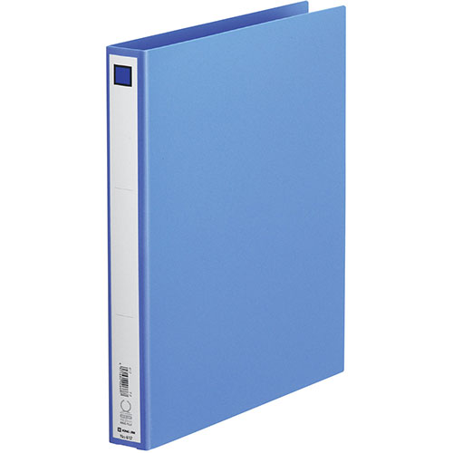 【10個セット】 KING JIM キングジム リングファイル エコノミーA4S 青 KJ-612-BLX10 関連：(アイディ..
