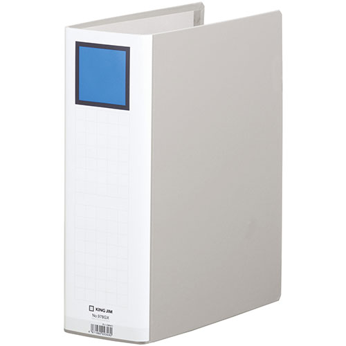 【10個セット】 KING JIM キングジム キングファイルG グレー KJ-978GX-GYX10 関連:(アイディア 時短 グッズ 商品 生活 暮らし 便...