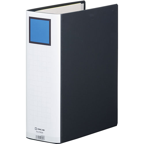 【10個セット】 KING JIM キングジム キングファイルG 黒 KJ-978GX-BKX10 関連:(アイディア 時短 グッズ 商品 生活 暮らし 便利 ...