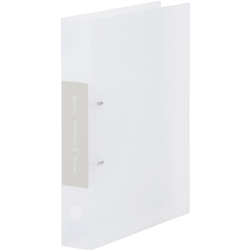 【10個セット】 KING JIM キングジム シンプリーズ Dリングファイル 透明 KJ-652TSP-CLX10 関連：(アイ..