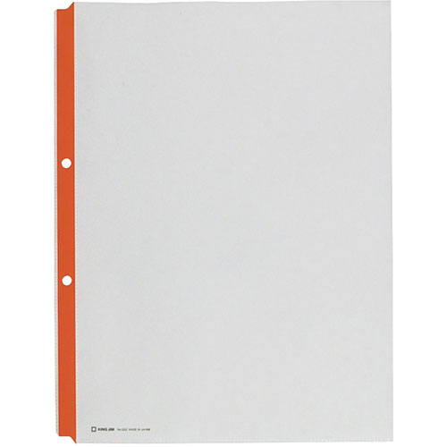 【10個セット】 KING JIM キングジム カラーガードポケット 赤 KJ-203-RDX10 関連：(アイディア 時短 ..