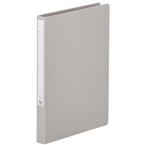 LIHIT LAB. パンチレスファイル(HEAVY DUTY) A4S グレー F-367-12-GY 関連:(アイディア 時短 グッズ 商品 生活 暮らし ...