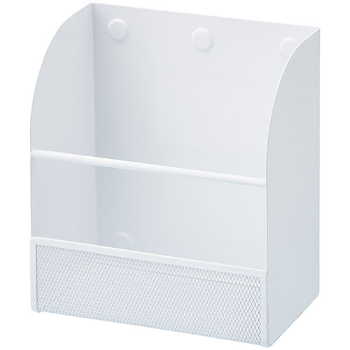 LIHIT LAB. マグネットラック M 白 A-7451-0-WH 関連：(アイディア 時短 グッズ 商品 生活 暮らし 便利 安全)