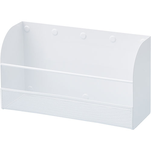 LIHIT LAB. マグネットラック L 横型 白 A-7452-0-WH 関連：(アイディア 時短 グッズ 商品 生活 暮らし 便利 安全)