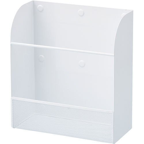 LIHIT LAB. マグネットラック L 縦型 白 A-7453-0-WH 関連：(アイディア 時短 グッズ 商品 生活 暮らし 便利 安全)