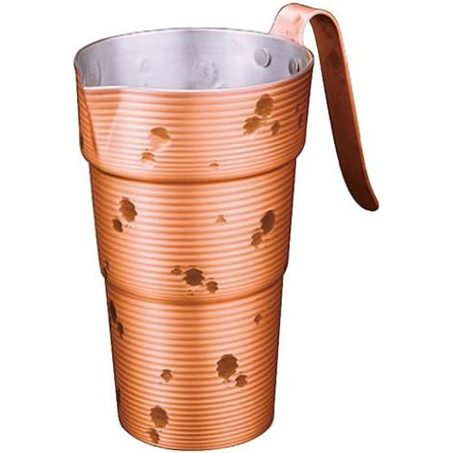 新光金属 純銅雪月花 手打ちチロリ2合 CF-32-1 関連：(アイディア 時短 グッズ 商品 生活 暮らし 便利 ..