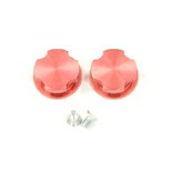 Ropos ロポス ティアオフボタン ピンク ヘルメットバイザーアクセサリー for ARAI(GP・CKシリーズ）2個..