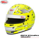 BELL RACING ヘルメット RS7-K STAMINA イエロー Snell K2020規格 レーシングカート・走行会用 (1310A)