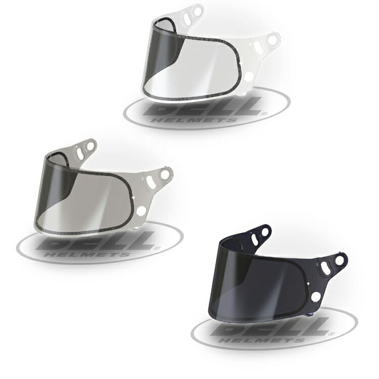 Rakuten - 在庫限り：BELL RACING ヘルメット GT5系用 SE5 REGULAR DSAF ダブルレンズ シールド (20100XX)
