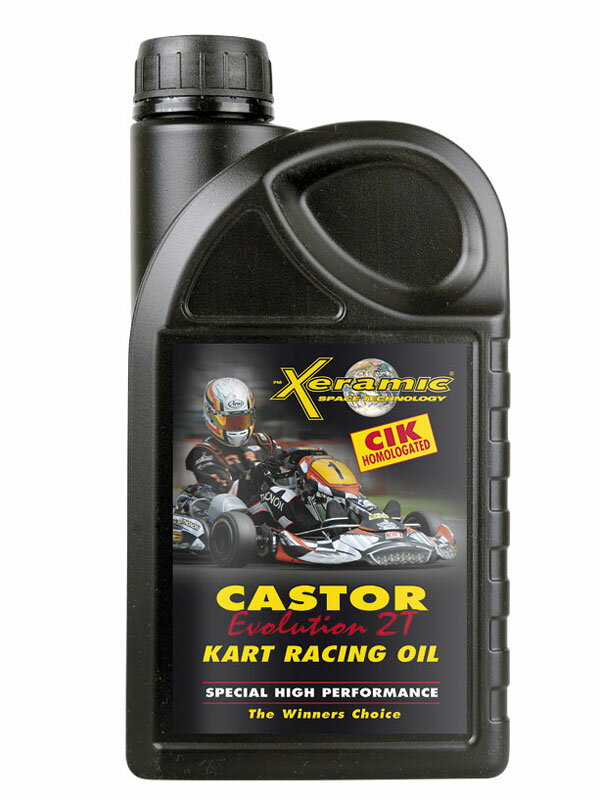 Xeramic CASTOR EVO2T 1000ml レーシングカート専用オイル 1点 CIK-FIA公認