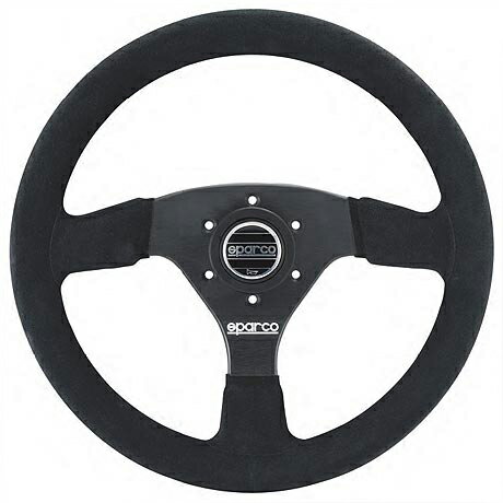 SPARCO スパルコ Racing ステアリング ホイール R323 スウェード 015R323PSNR