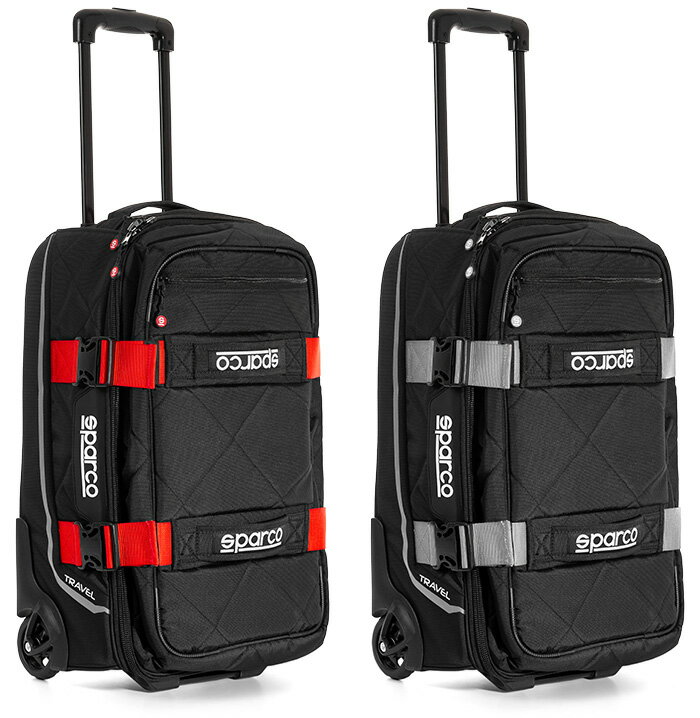 SPARCO BAG スパルコ TRAVEL SOFT CABIN TROLLEY バッグ ホイール付き (016438NRXX)