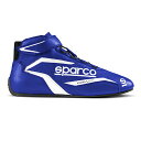 SPARCO スパルコ FORMULA レーシングシューズ ブルー×ホワイト FIA8856-2018公認 (001296BXBI)