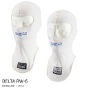 2018-21モデル SPARCO スパルコ フェイスマスク DELTA RW-6 BALACLAVA ホワイト FIA公認8856-2000 (00148_BI)