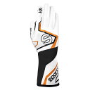 SPARCO スパルコ K-TIDE+(PLUS) GLOVE ホワイト FIA 8877-2022公認 レーシンググローブ レーシングカート用 (BKG0002B0W17) MY2025