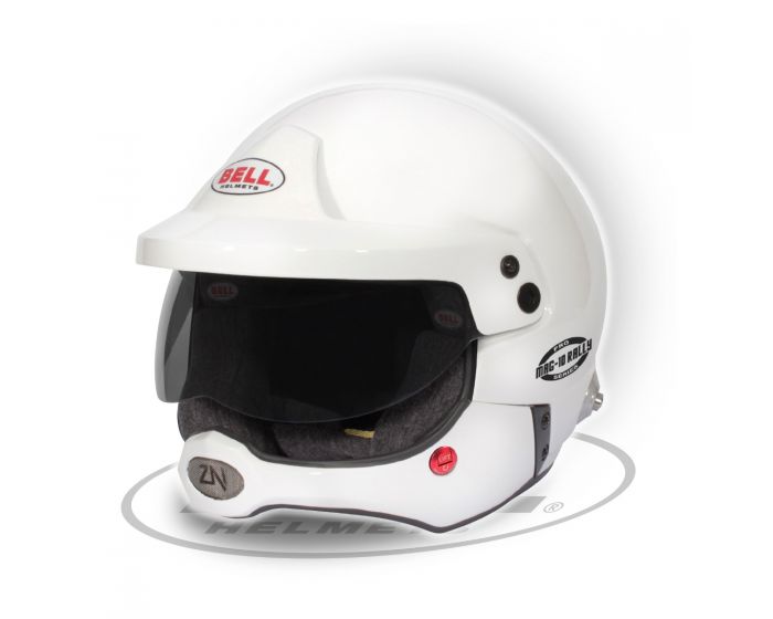 BELL HELMET MAG-10 RALLY PRO WHITE (HANS) ベル ラリー ヘルメット 公認: FIA8859-2015 & SNELL SA2020