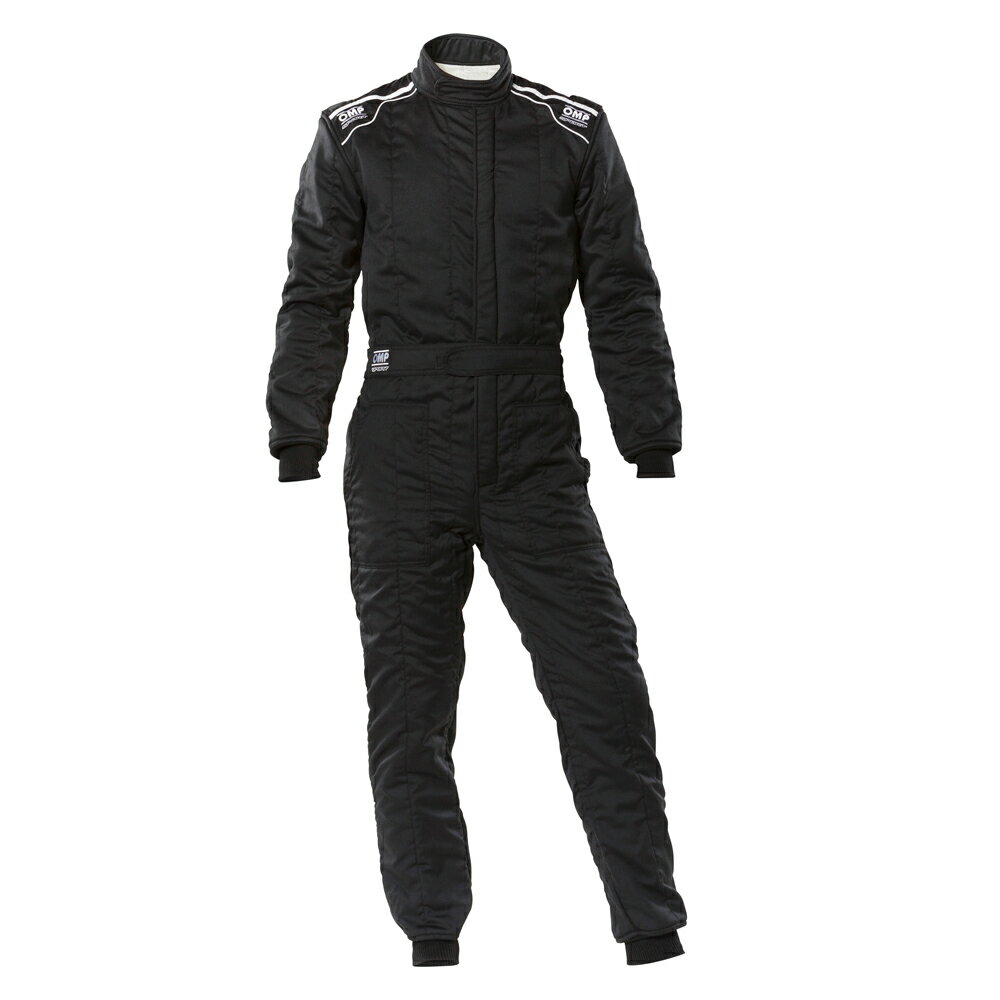 OMP SPORT SUIT ブラック MY2020 レーシングスーツ FIA8856-2018公認 (IA0-1847-C01-071)