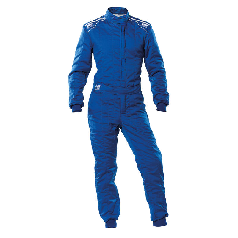 OMP SPORT SUIT ブルー MY2020 レーシングスーツ FIA8856-2018公認 (IA0-1847-C01-041)