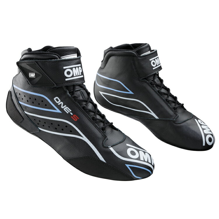 OMP ONE-S SHOES MY2020 ブラック×ホワイト (071) レーシングシューズ FIA公認8856-2018規格