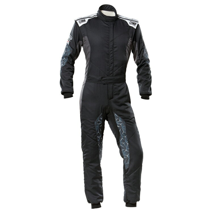 OMP TECNICA HYBRID SUIT MY2022 ブラック×ライトグレー (171) レーシングスーツ FIA8856-2018公認モデル AUTO RACING SUIT (IA/018641..