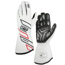 OMP ONE-S GLOVE ホワイト(020) MY2025 レーシンググローブ FIA公認8856-2018 (IB0-0778-A01-020)