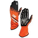 OMP KS-2 Art GLOVE オレンジ×ブラック(096) MY2025 レーシンググローブ レーシングカート・走行会用 (KB0-2755-A01-096)