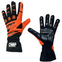 OMP KS-3 GLOVE オレンジ×ブラック レーシンググローブ レーシングカート・走行会用 (KK02743E096)