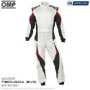 OMP TECNICA EVO SUIT MY2021 ホワイト×アンスラサイト (373) レーシングスーツ FIA8856-2018公認モデル AUTO RACING SUIT (IA/01859E/..