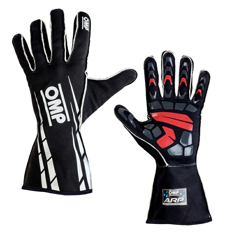 OMP ARP RAIN GLOVE Advanced Rain Proof ブラック レインコンディション用 カートグローブ (KK02745071)