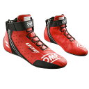 OMP ONE EVO X SHOES レッド MY2024 レーシングシューズ FIA公認8856-2018 (IC0-0833-A01-061)
