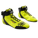 2024NEWモデル！ OMP ONE EVO X SHOES イエロー MY2024 レーシングシューズ FIA公認8856-2018 (IC0-0833-A01-099)