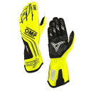 2024NEWモデル！ OMP KS-X GLOVE イエロー レーシンググローブ レーシングカート用 FIA8877-2022 Grade1 Homologation Standard (KB0-2..