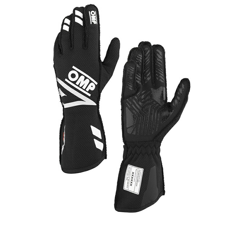 2024NEWモデル！OMP ONE EVO-FX GLOVE ブラック レーシンググローブ FIA公認8856-2018 (IB0-0773-A01-071)