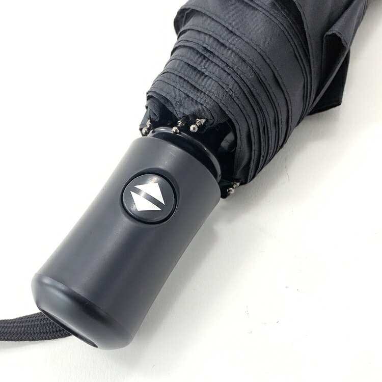 OMP UMBRELLA アンブレラ 折りたたみ傘 ワンタッチ式 ブラック ロゴ入り MY2025 (PR0-0941)