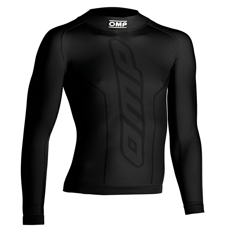 2026 NEWモデル！ OMP アンダーウェア KS TOP トップ ブラック(071) ロングスリーブ レーシングカート..