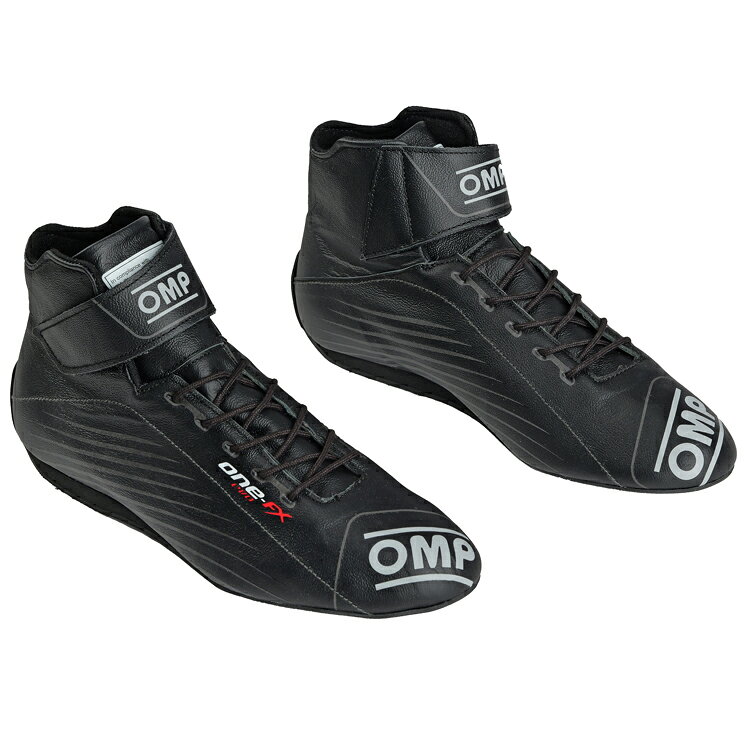 Rakuten - OMP ONE EVO FX SHOES LEATHER ブラック(071) レーシングシューズ FIA公認8856-2018 (IC0-0837-A02-071) MY2026