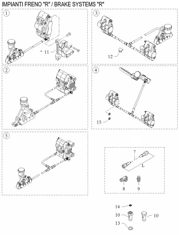 birel ビレル ブレーキシステム COPPER WASHER 10×14×1,7(40.7752.00) レーシングカート用 (No,13) 1点