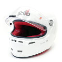 STILO ヘルメット ST5F N CMR グロスホワイト × 内装色レッド SNELL CMR2016 レーシングカート用 (AA0717AH2PSZ0103)