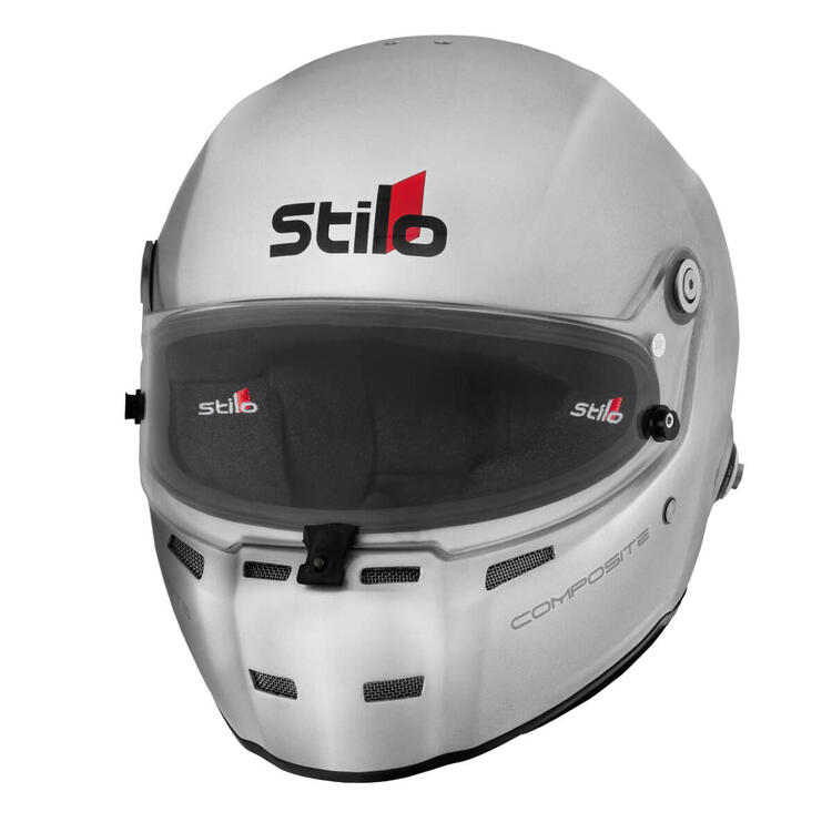 STILO HELMET ST5FN Composite シルバー コンポジット ヘルメット FIA 8859-2015 SNELL SA2020 4輪レース用 AA0710AG2T