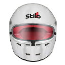 在庫限り STILO HELMET ST5 CMR グロスホワイト×内装色レッドパッド CMR2016 レーシングカート用ヘルメット(AA0717AH2P0103)