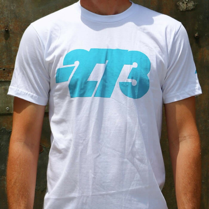 アウトレットセール！ -273 Tee Corp Logo コープ ロゴ Cyan シアン Tシャツ