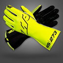 -273 MNS-1-Fluo-Yellow-Black (蛍光イエロー) 外縫い レーシンググローブ レーシングカート・走行会用グローブ MY2025 SUM...