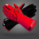 -273 MNS-1 RED/WHITE(レッド) 外縫い レーシンググローブ レーシングカート・走行会用グローブ MY2025 SUMMER