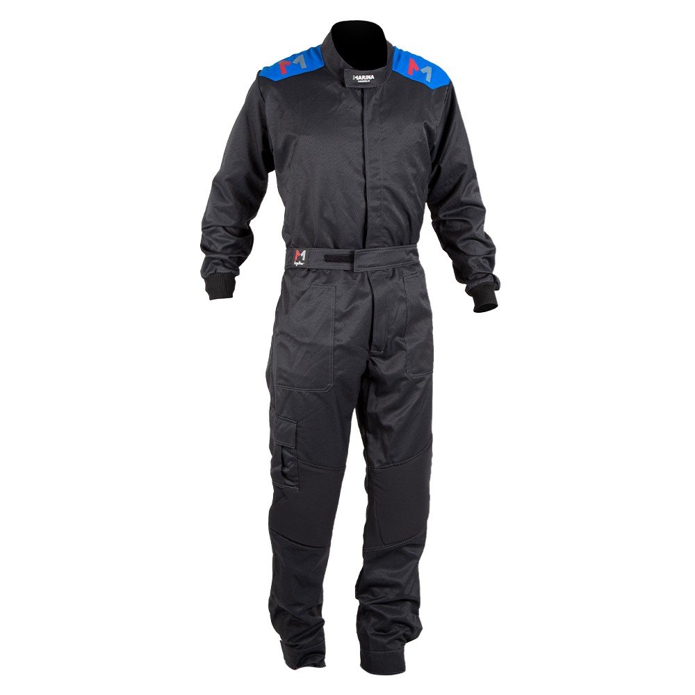 MARINA MECHANIC SUIT ANTRACITE-BLUE メカニックスーツ つなぎ （公認無し）