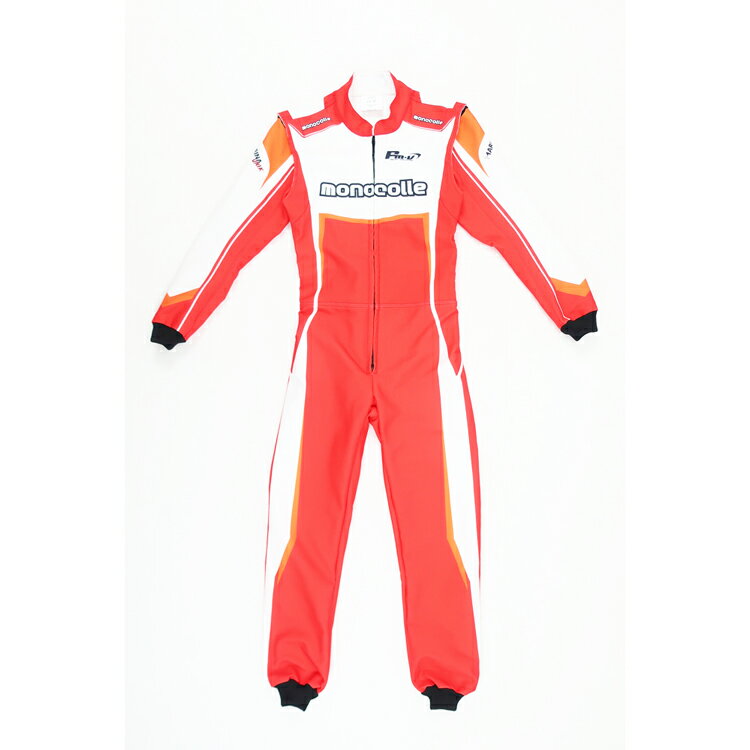 monocolle MARINA KART SUIT STD1-RED カートスーツ レーシングカート・走行会用 CIK LEVEL-2公認モデル※受注生産に付き納期1.5〜2ヶ月..