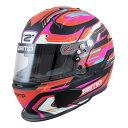 Zamp Helmet RZ-70E Switch Matte Red/Black Graphic マット レッド ブラック グラフィック Snell SA2020 / FIA 8859-2015 ザンプヘル..