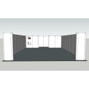 BCN BOXES モータースポーツ ピットパーテションセット GARAGE 1台サイズ エコプラン セット