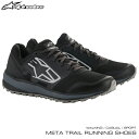 アルパインスターズ META TRAIL RUNNING SHOES ブラック×ダークグレイ(111) ウォーキング・カジュアル・スポーツシューズ (2654820-111..